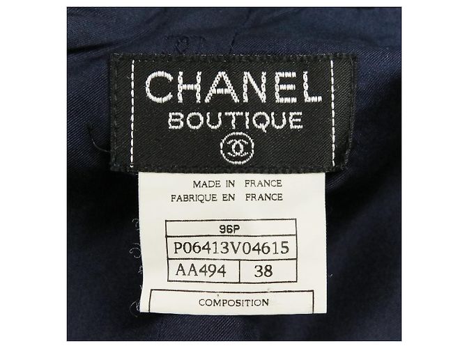 Conjunto de tweed de mezcla de lana Chanel - vista 16