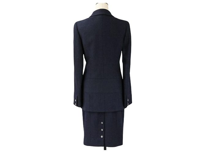 Conjunto de tweed de mezcla de lana Chanel - vista 3