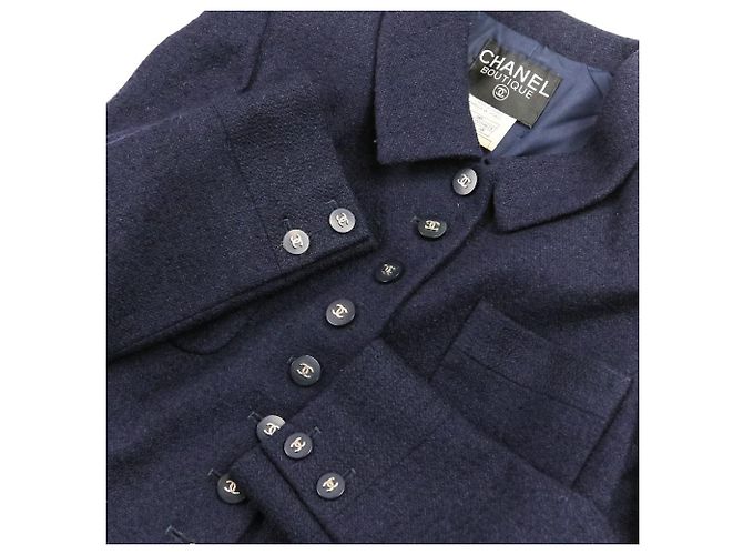 Conjunto de tweed de mezcla de lana Chanel - vista 5