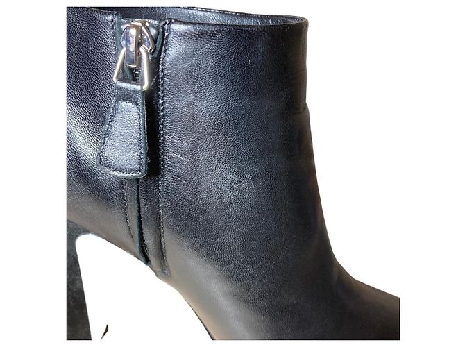 Botines cortos de piel Chanel - vista 12