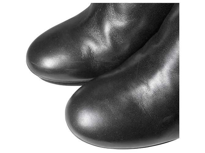 Botines cortos de piel Chanel - vista 13