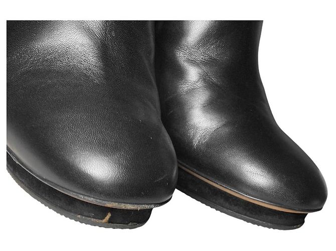 Botines cortos de piel Chanel - vista 14
