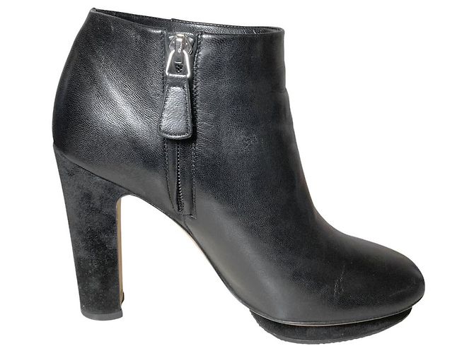 Botines cortos de piel Chanel - vista 4