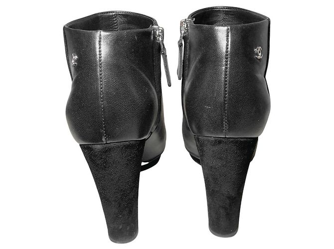 Botines cortos de piel Chanel - vista 5