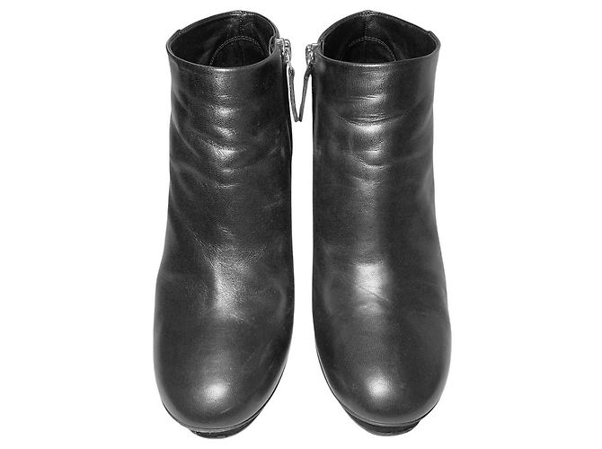 Botines cortos de piel Chanel - vista 6
