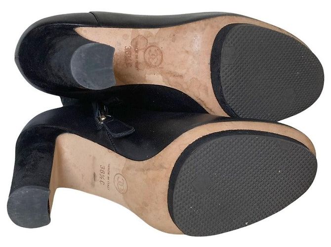 Botines cortos de piel Chanel - vista 7