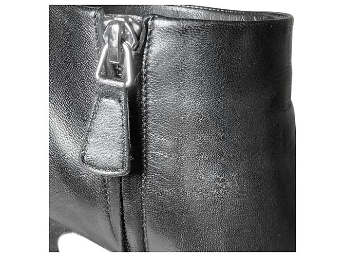 Botines cortos de piel Chanel - vista 9