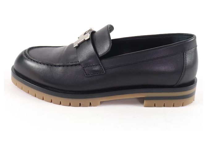 Hermès Mocassini in pelle Hermes Forble HMetal 36 - vista 5