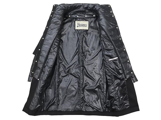 Autre Marque Herno Wool Docking Down Coat - view 8