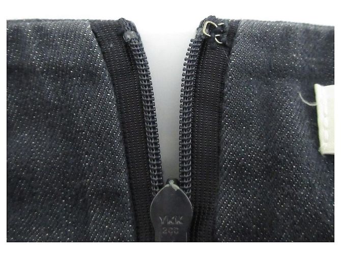 Autre Marque Gonna lunga a campana in denim Ebure - vista 13