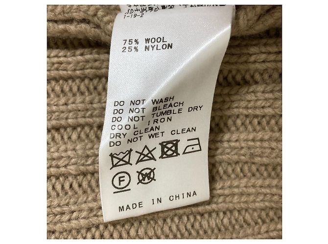 Autre Marque EVERYDAY I LIKE. Pullover cropped em malha canelada larga de mistura de lã - vista 6