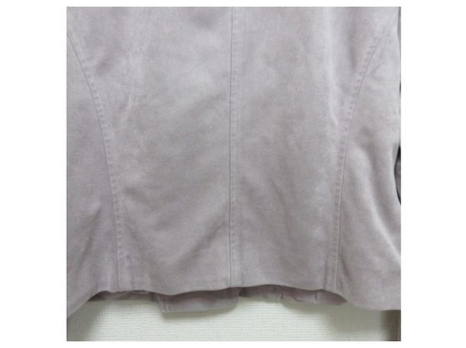 Autre Marque Chaqueta sin cuello de ante sintético PROPORTION BODY DRESSING - vista 6
