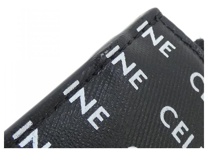 Céline Celine Coated Canvas Coin Key Case - view 3