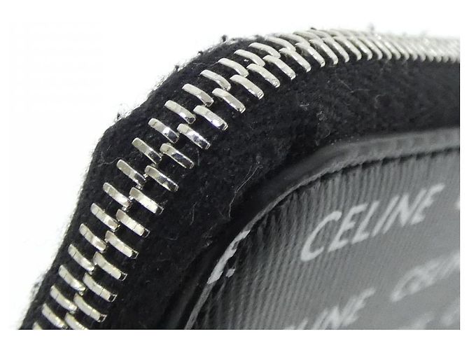 Céline Celine Coated Canvas Coin Key Case - view 4