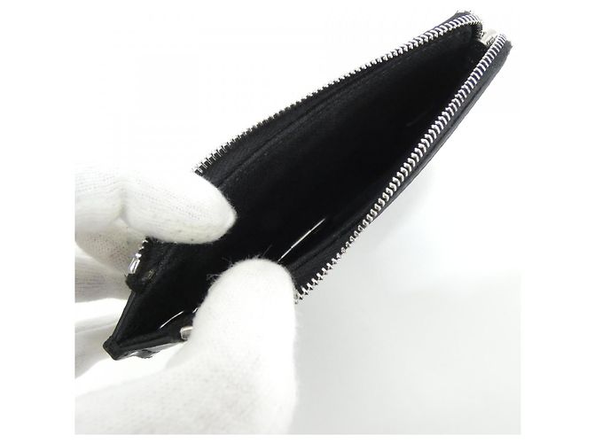 Céline Celine Coated Canvas Coin Key Case - view 6
