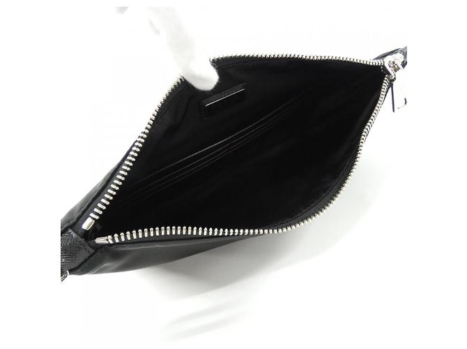 Pouch Prada Tessuto Saffiano - vista 6