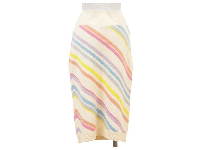 Falda de punto de cashmere Chanel - vista 8