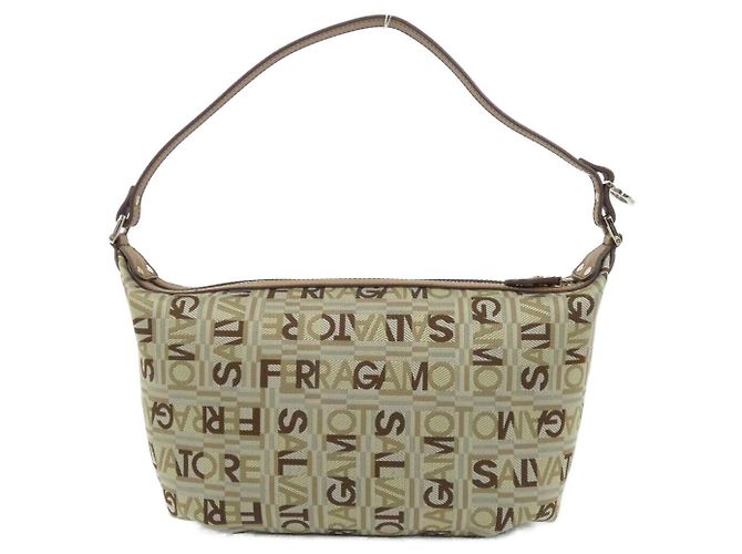 Borsa a tracolla in nylon e pelle Salvatore Ferragamo - vista 2