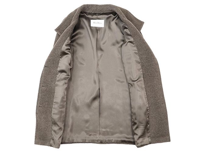 Max Mara MaxMara Alpaca Wool Coat - view 8