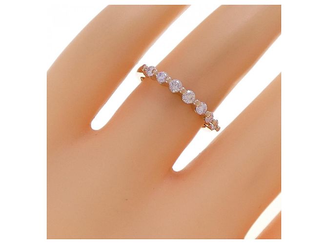 Autre Marque Anello Gstbv Au750 Diamante Rosa - vista 5