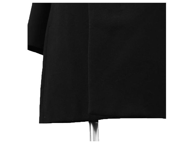 Dior Black Wool Coat - view 12