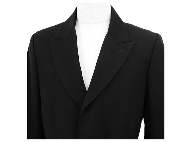 Dior Black Wool Coat - view 2