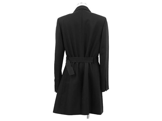 Dior Black Wool Coat - view 6