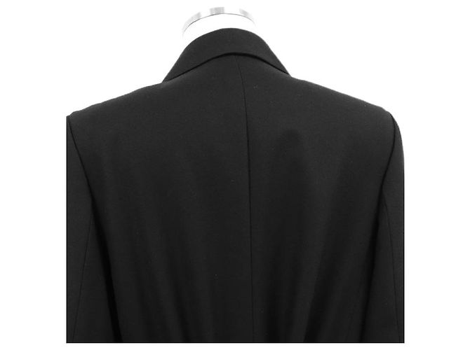 Dior Black Wool Coat - view 7