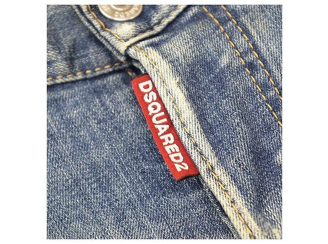 DSQUARED2 Skater Jean Baumwoll-Denimhose - Ansicht 13