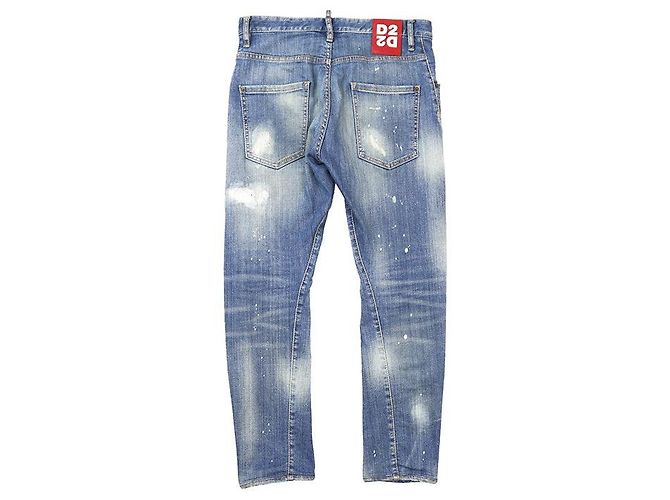DSQUARED2 Skater Jean Baumwoll-Denimhose - Ansicht 6