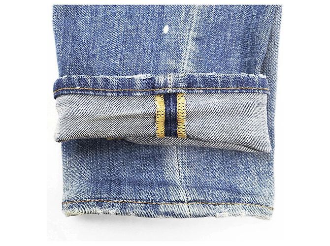 DSQUARED2 Skater Jean Baumwoll-Denimhose - Ansicht 8