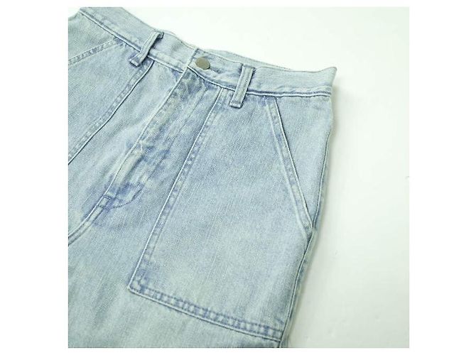Autre Marque SUPP. no one else Pantalones Denim Flare de Algodón - vista 5