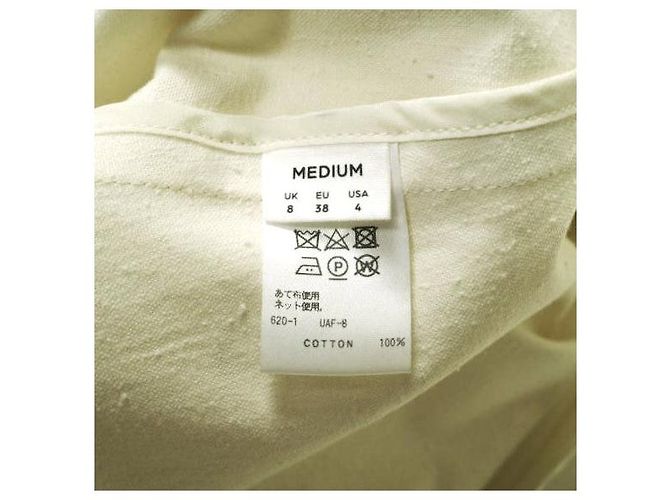 Autre Marque H BEAUTY&YOUTH Cotton Collarless Coat - view 10