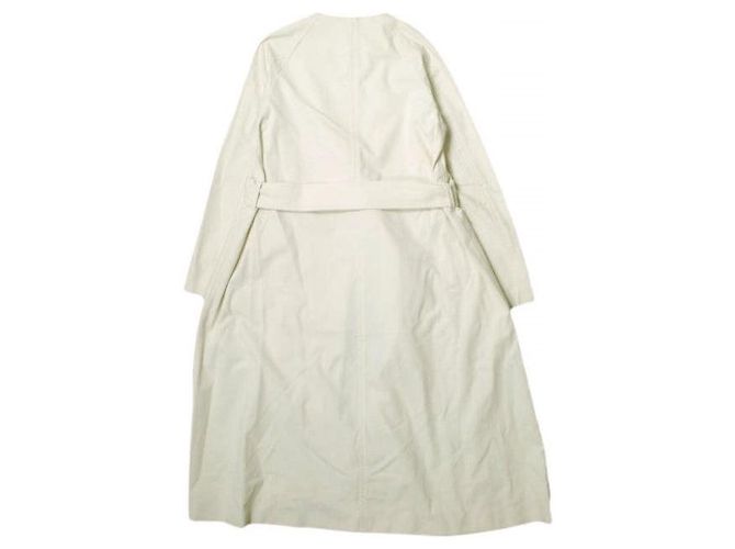 Autre Marque H BEAUTY&YOUTH Cotton Collarless Coat - view 2