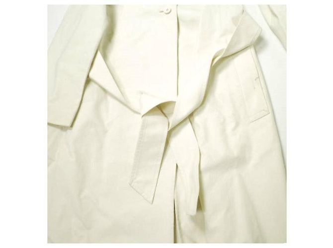 Autre Marque H BEAUTY&YOUTH Cotton Collarless Coat - view 5
