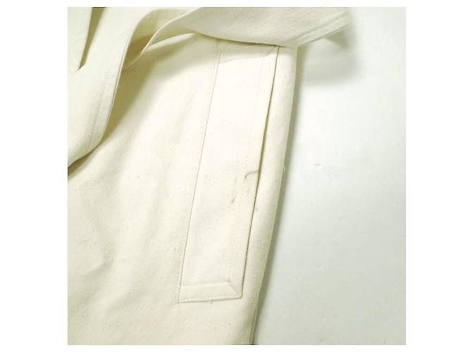 Autre Marque H BEAUTY&YOUTH Cotton Collarless Coat - view 6