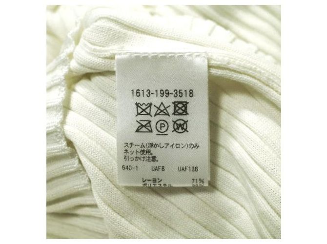 Autre Marque H BEAUTY&YOUTH Camisola de malha de gola alta canelada em viscose - vista 9