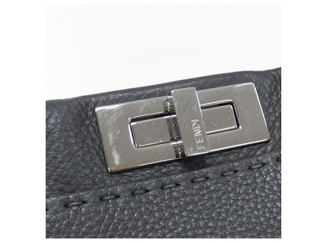 Borsa in vitello Fendi SELLERIA Peekaboo - vista 3
