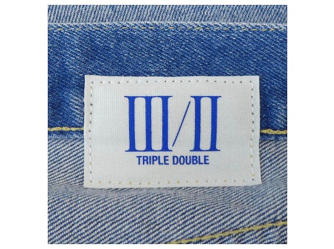 Autre Marque Jeans in denim TRIPLE DOUBLE - vista 4