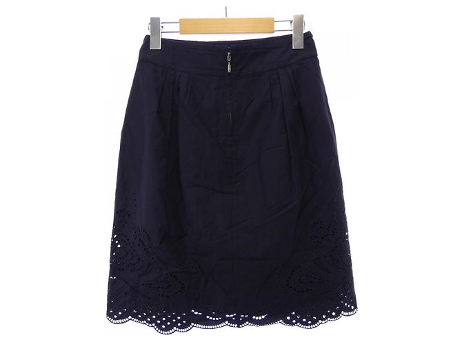 Autre Marque Gonna Ballsey Blu Navy - vista 2