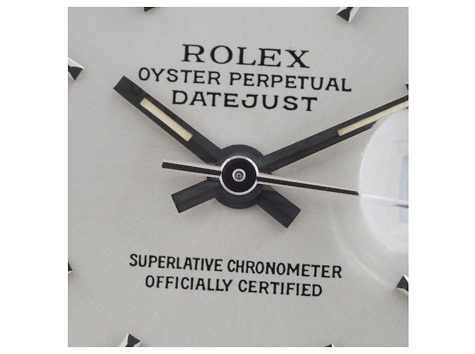 Rolex Datejust Stainless Steel White Gold Uhr - Ansicht 10
