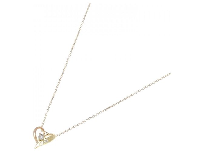 Autre Marque Collana Cuore Diamante Au750 - vista 2