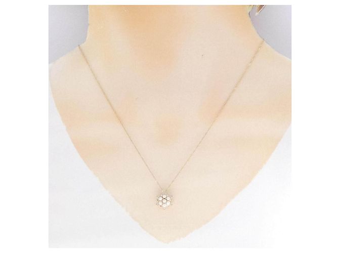 Autre Marque Collana in perle Akoya e diamanti Au750 - vista 6