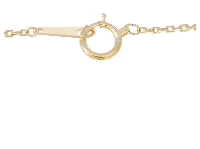 Autre Marque Collana in oro giallo Au750 con perla Akoya e diamanti - vista 5