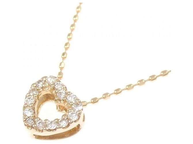 Autre Marque Collana Cuore Diamante Au750 - vista 3