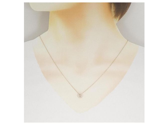 Autre Marque Collana Cuore Diamante Au750 - vista 6