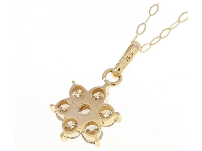 Autre Marque Collar Au750 Flower Diamond - vista 4