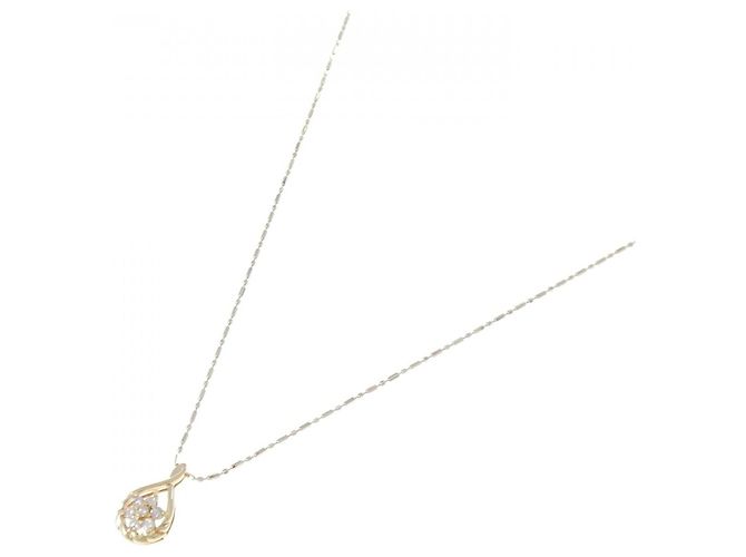 Autre Marque Au750 Blumen-Diamantkette - Ansicht 2