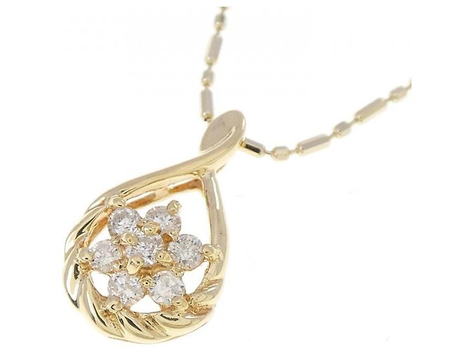 Autre Marque Au750 Blumen-Diamantkette - Ansicht 3