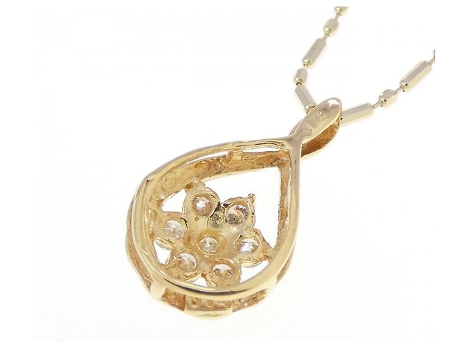 Autre Marque Au750 Blumen-Diamantkette - Ansicht 4